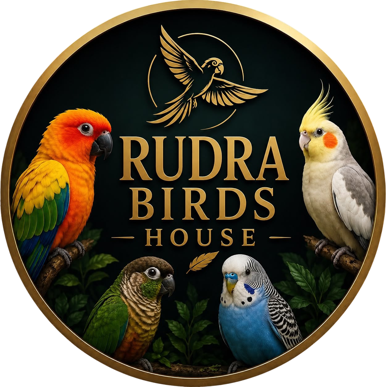 Rudra Birds House logo